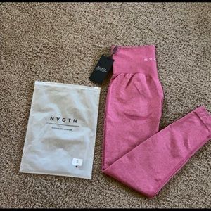 Nvgtn crimson leggings- SMALL